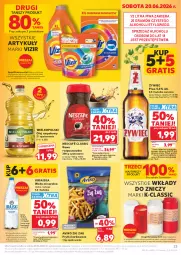 Gazetka promocyjna Kaufland - Gazetka tygodnia - Gazetka - ważna od 24.06 do 24.06.2026 - strona 23 - produkty: Piwa, Piwo, Nescafé, Kawa rozpuszczalna, Sok, Por, Gra, Kawa, Vizir, Znicz, Olej rzepakowy, Woda mineralna, Frytki, Woda, Waga, Olej