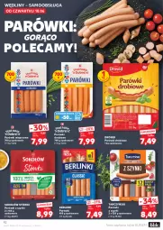 Gazetka promocyjna Kaufland - Gazetka tygodnia - Gazetka - ważna od 24.06 do 24.06.2026 - strona 42 - produkty: Sok, Sokołów, Parówki, Parówki z szynki, Tera, Tarczyński, Berlinki