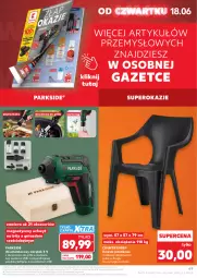 Gazetka promocyjna Kaufland - Gazetka tygodnia - Gazetka - ważna od 24.06 do 24.06.2026 - strona 69 - produkty: Parkside, Koc, Wkręt, Pieprz, Korkociąg, Znicz, Krzesło, Pieprzniczka, Grill, Akumulator