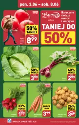 Gazetka promocyjna Aldi - Farmer ALDIK poleca świeże owoce i warzywa - Gazetka - ważna od 08.06 do 08.06.2024 - strona 4 - produkty: Warzywa, Inka, Ziemniaki, Owoce, Pomidory, Rzodkiewka