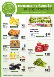 Gazetka promocyjna Makro - Targ MAKRO - oferta świeża w super cenach! - Gazetka - ważna od 18.07 do 18.07.2026 - strona 5 - produkty: Sok, Papryka czerwona, Papryka, Cytryny, Pomarańcze, Napoje, Winogrona, Wino