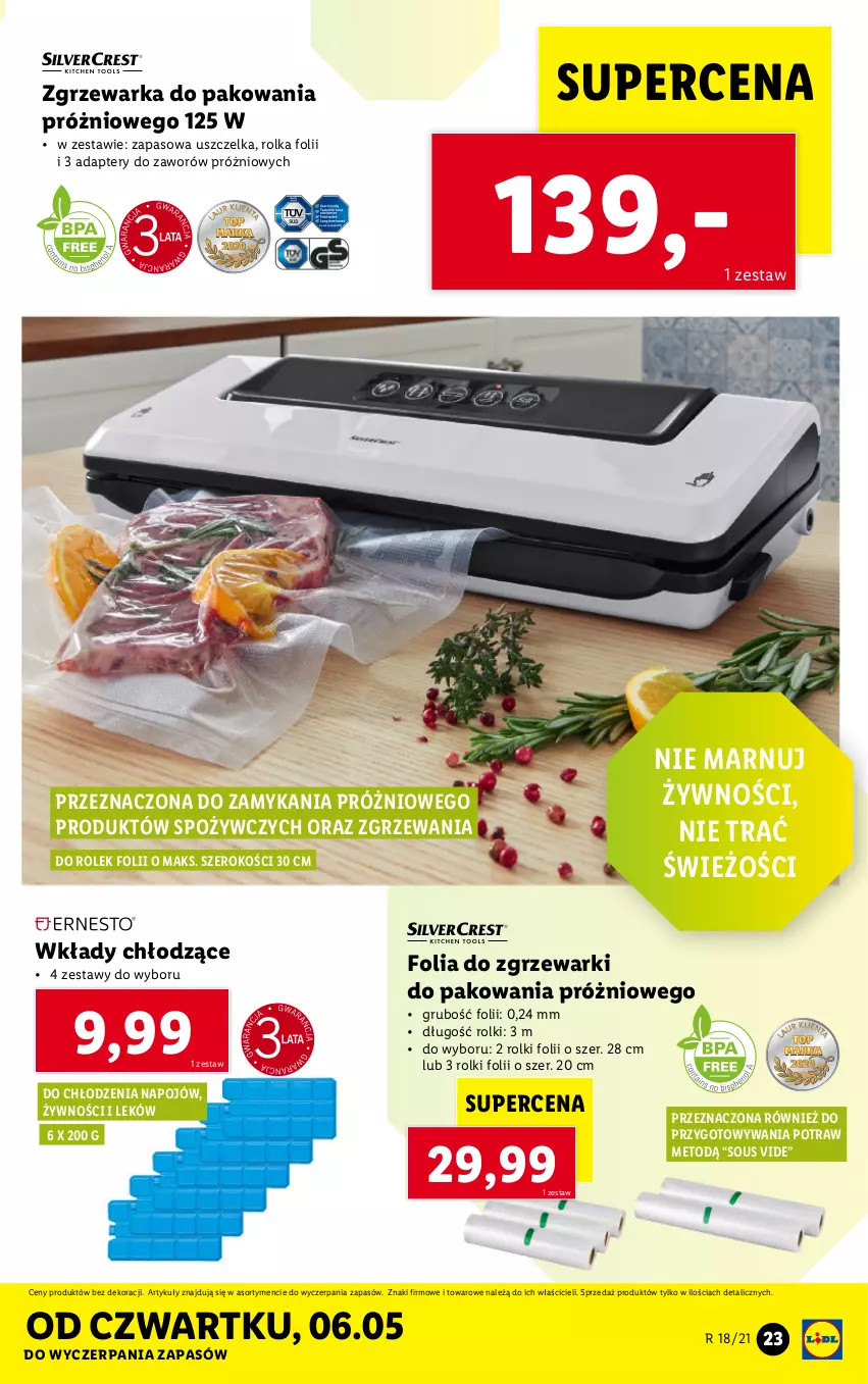 Gazetka promocyjna Lidl - GAZETKA - ważna 04.05 do 08.05.2021 - strona 23 - produkty: Rolki, Warka