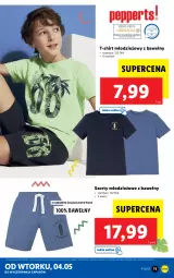 Gazetka promocyjna Lidl - GAZETKA - Gazetka - ważna od 08.05 do 08.05.2021 - strona 11 - produkty: Szorty, T-shirt