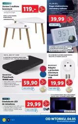Gazetka promocyjna Lidl - GAZETKA - Gazetka - ważna od 08.05 do 08.05.2021 - strona 14 - produkty: Por, Mop, Gra, Telefon, Tablet, Stolik, Zegar, Telewizor, Powerbank, Smartfon, Mobil, Lakier, Kalendarz, Fa