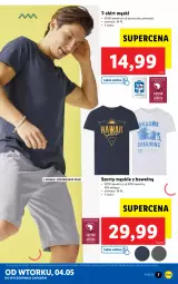 Gazetka promocyjna Lidl - GAZETKA - Gazetka - ważna od 08.05 do 08.05.2021 - strona 7 - produkty: Sok, Szorty, T-shirt