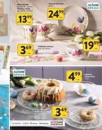 Gazetka promocyjna Intermarche - Wielkanoc - Gazetka - ważna od 16.04 do 16.04.2022 - strona 13 - produkty: Ser, Salaterka, LANA, Podkładka, Talerzyk, Talerz, Kubek, Deser, Flora, Podkład
