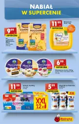 Gazetka promocyjna Biedronka - W tym tygodniu - Gazetka - ważna od 30.03 do 30.03.2022 - strona 43 - produkty: Ser, Gin, Mazdamer, Zott, Actimel, Mascarpone, Margaryna, Edam, Flora, Napój, Monte