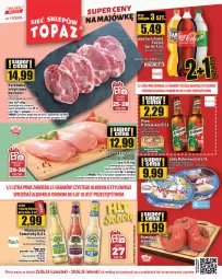 Gazetka promocyjna Topaz - Gazetka - Gazetka - ważna od 30.04 do 30.04.2024 - strona 1 - produkty: Kurczak, Top, Somersby, Karkówka wieprzowa, Carlsberg, Waga