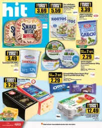 Gazetka promocyjna Topaz - Gazetka - Gazetka - ważna od 30.04 do 30.04.2024 - strona 14 - produkty: Serek wiejski, Jogurt naturalny, Top, Ser, Smakowita, Piątnica, Jaja, Jogurt, Mlekovita, Sałat, Serek, Vita C, Margaryna, Tonik, Edam, Baton, Oreo, Jaja z wolnego wybiegu, Milka, Mleko