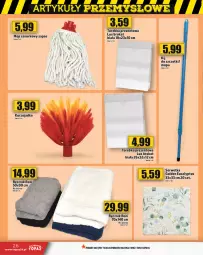 Gazetka promocyjna Topaz - Gazetka - Gazetka - ważna od 30.04 do 30.04.2024 - strona 26 - produkty: Torebka, Top, Ser, Mop, Ręcznik