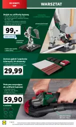 Gazetka promocyjna Lidl - GAZETKA - Gazetka - ważna od 09.09 do 09.09.2023 - strona 6 - produkty: Parkside, Papier, Stojak, Płyta, Szlifierka, Wkładki, Pokrywa, Dźwig