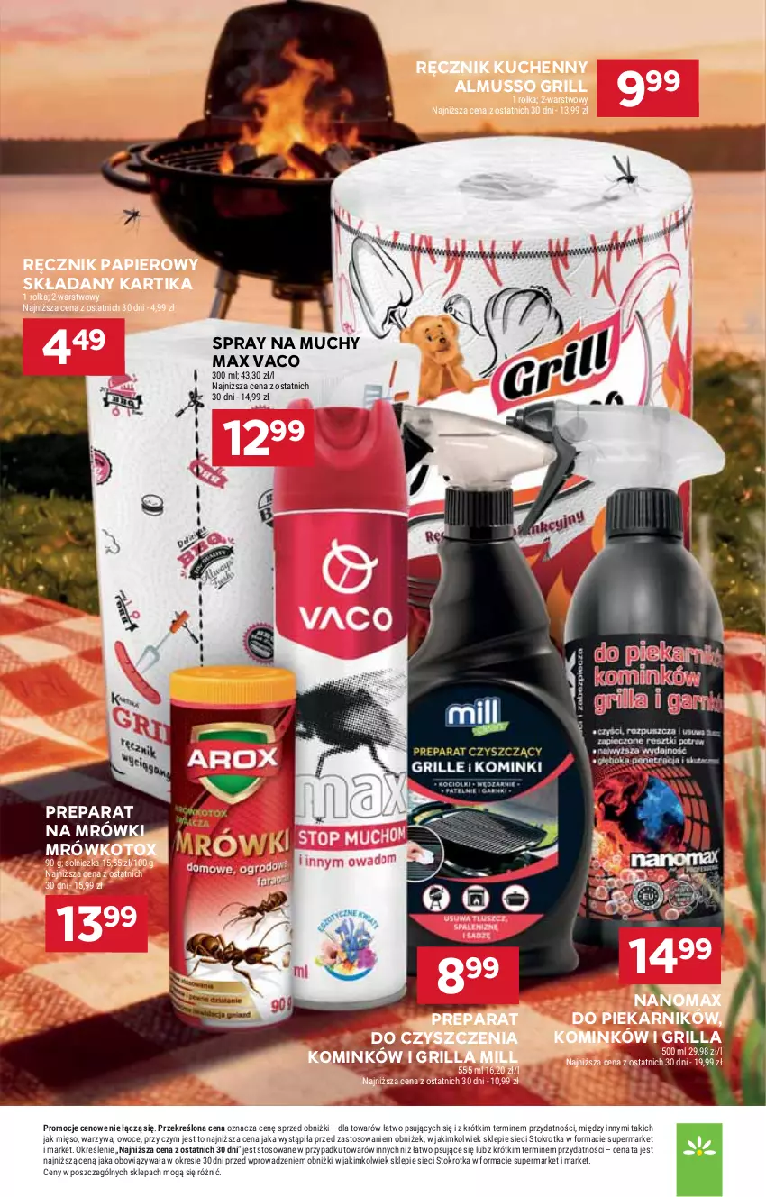 Gazetka promocyjna Stokrotka - Supermarket - ważna 16.04 do 22.04.2026 - strona 17 - produkty: Grill, HP, Mus, Nanomax, Papier, Piekarnik, Preparat do czyszczenia, Ręcznik, Ręcznik kuchenny