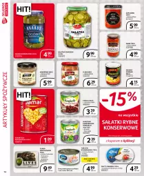 Gazetka promocyjna Selgros - Extra Oferta - Gazetka - ważna od 31.10 do 31.10.2021 - strona 14 - produkty: Sałatka, Warzywa, Sos, Ser, Oliwki, Ogórki konserwowe, Zupa, Kukurydza konserwowa, Ananas, Kawa, Warzywa konserwowe, Sałat, Fasola, Artykuły spożywcze, Tuńczyk, Flaki, Olej, Groszek, Kukurydza, Fa