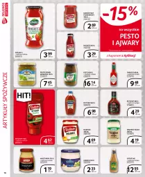 Gazetka promocyjna Selgros - Extra Oferta - Gazetka - ważna od 31.10 do 31.10.2021 - strona 16 - produkty: Chrzan, Majonez, Ketchup, Koncentrat pomidorowy, Sos, Mus, Pesto, Artykuły spożywcze, Musztarda
