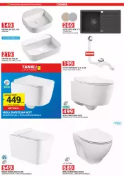 Gazetka promocyjna Merkury Market - Gazetka - ważna od 30.04 do 30.04.2025 - strona 7 - produkty: Zlew, Syfon, Umywalka, Miska