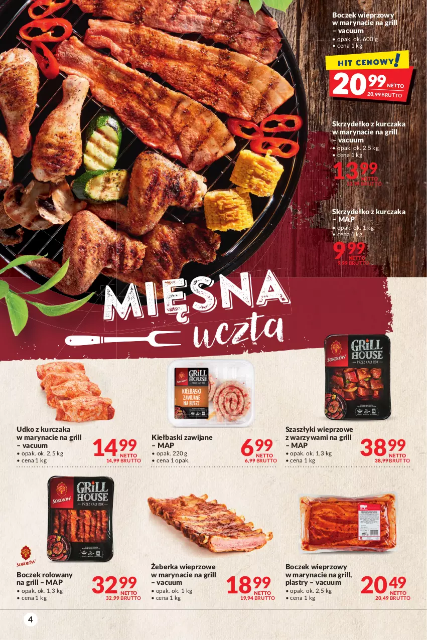 Gazetka promocyjna Makro - [Oferta specjalna] Grilluj z nami - ważna 19.04 do 02.05.2022 - strona 4 - produkty: Boczek, Boczek wieprzowy, Grill, Kurczak, Warzywa