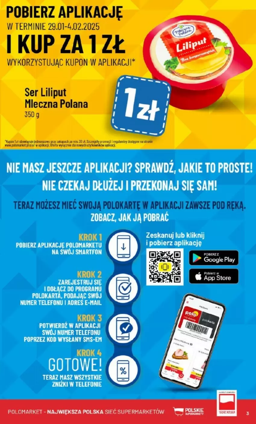 Gazetka promocyjna PoloMarket - ważna 29.01 do 04.02.2025 - strona 23 - produkty: LANA, Ser, Tera