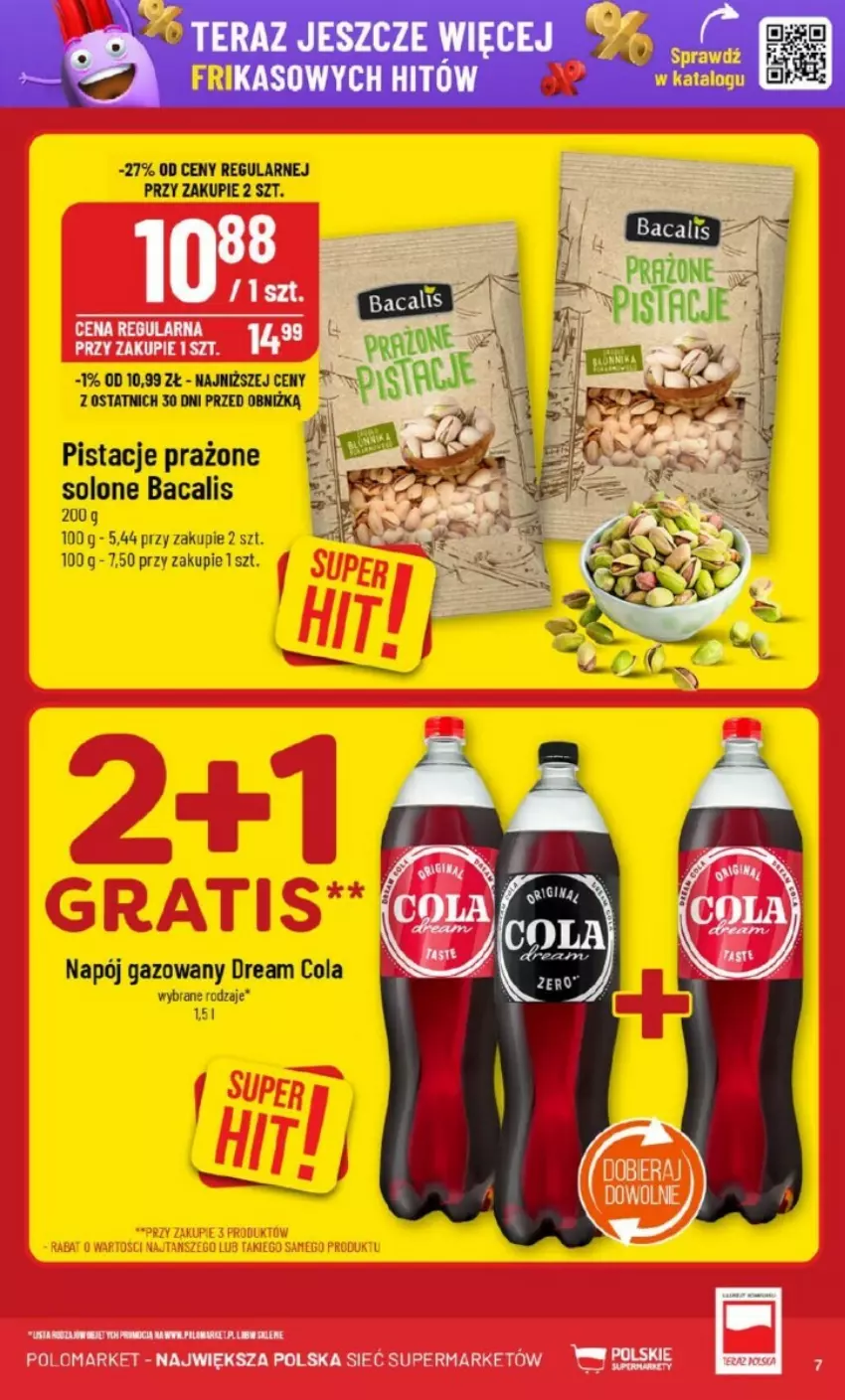 Gazetka promocyjna PoloMarket - ważna 29.01 do 04.02.2025 - strona 48 - produkty: Napój, Napój gazowany, Pistacje