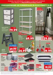 Gazetka promocyjna Kaufland - Mocny Start - Gazetka - ważna od 22.10 do 22.10.2025 - strona 27 - produkty: Odkurzacz, Wycieraczka, Kosz, Pojemnik, Pudełko, Miotła