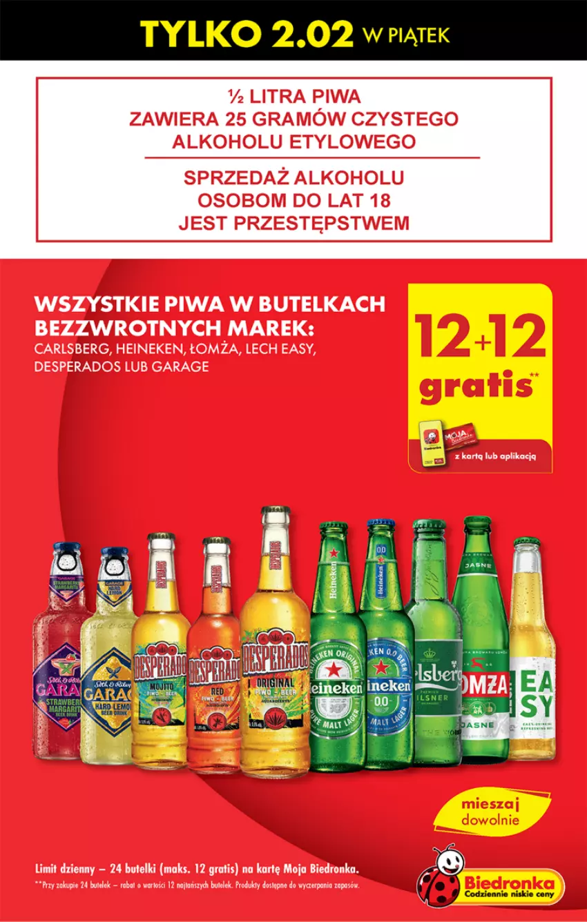 Gazetka promocyjna Biedronka - Od czwartku - ważna 01.02 do 07.02.2024 - strona 5 - produkty: Fa, Heineken