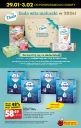 Gazetka promocyjna Biedronka - Od czwartku - Gazetka - ważna od 07.02 do 07.02.2024 - strona 57 - produkty: Por, O nas, Karmi, Mleko, BEBILON