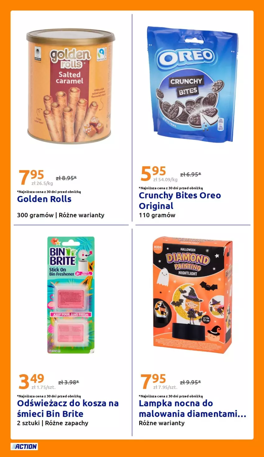Gazetka promocyjna Action - Gazetka tydzień 43 2026 - ważna 21.10 do 27.10.2026 - strona 32 - produkty: Brit, Gin, Gra, Kosz, Oreo