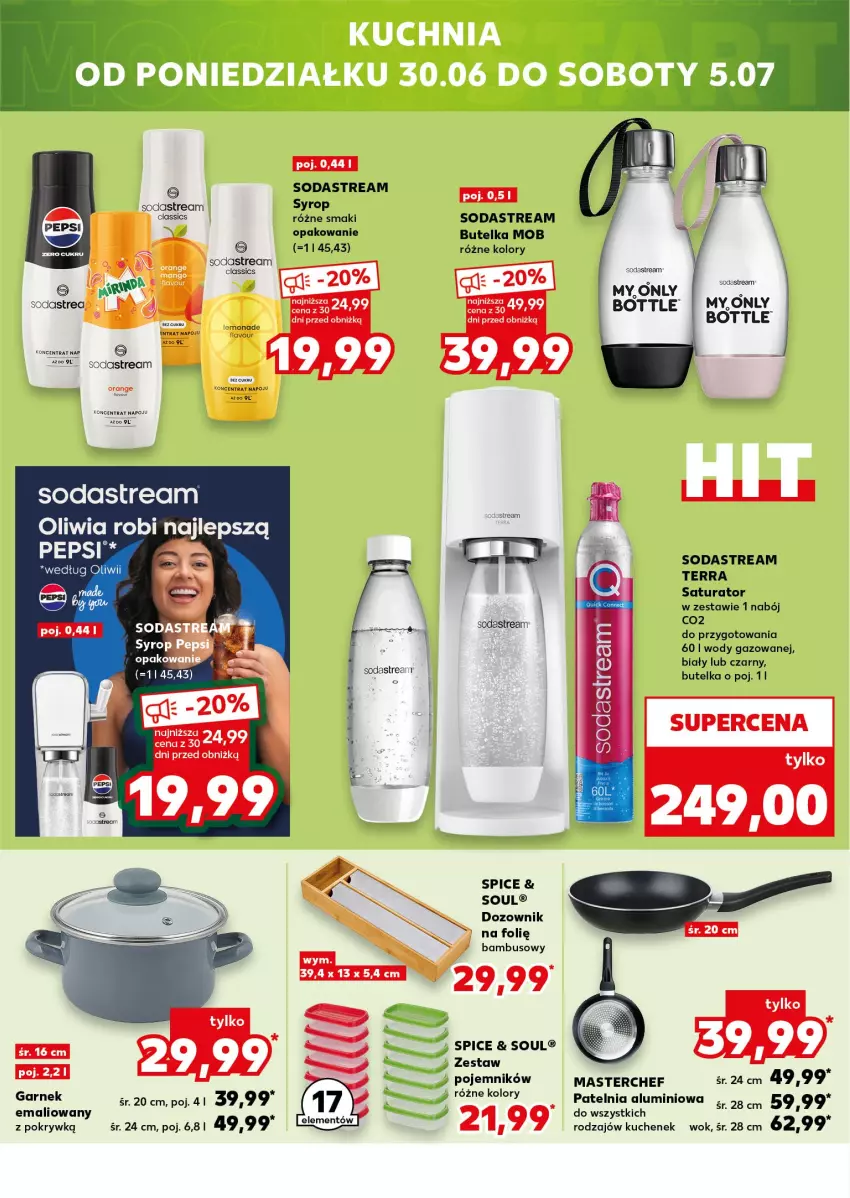 Gazetka promocyjna Kaufland - Kaufland - ważna 26.06 do 02.07.2025 - strona 16 - produkty: Dozownik, Garnek, Patelnia, Pojemnik, Syrop