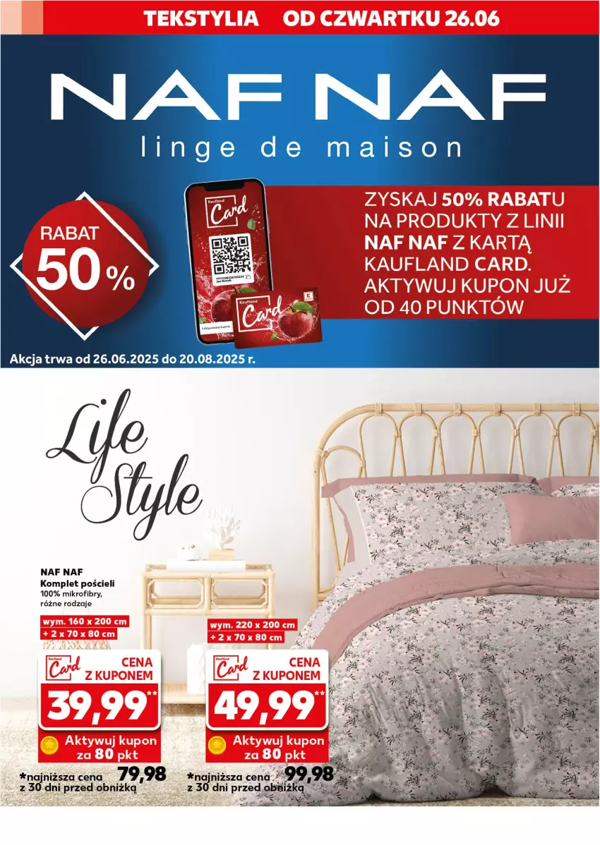 Gazetka promocyjna Kaufland - Kaufland - ważna 26.06 do 02.07.2025 - strona 6 - produkty: Komplet pościeli, Pościel