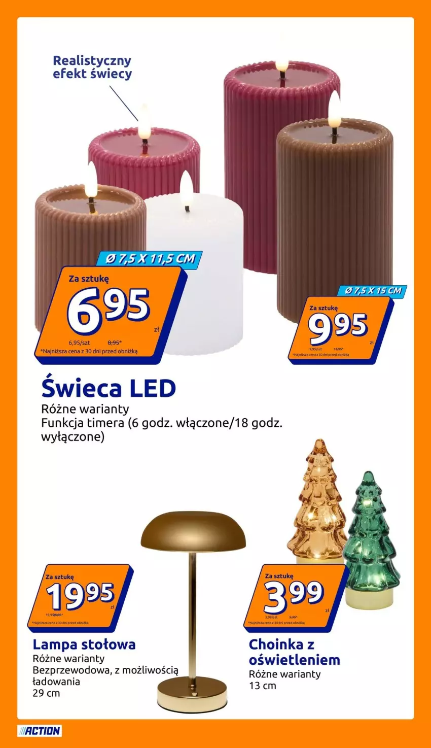 Gazetka promocyjna Action - Gazetka tydzień 43 2026 - ważna 21.10 do 27.10.2026 - strona 12 - produkty: Choinka, Inka, Lampa, Lampa stołowa