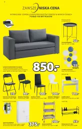 Gazetka promocyjna Jysk - Oferta tygodnia - Gazetka - ważna od 01.06 do 01.06.2021 - strona 19 - produkty: Krzesło składane, Buty, Stolik, Klej, Biurko, Regał, Szafa, Krzesło, Siedzisko, Lustro, Kanapa, Fa