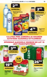 Gazetka promocyjna Netto - Artykuły spożywcze - Gazetka - ważna od 05.07 do 05.07.2023 - strona 13 - produkty: Piwa, Piwo, Ser, Gra, Granat, Tymbark, Woda, Mango, Napój, Mięta, Lech Premium