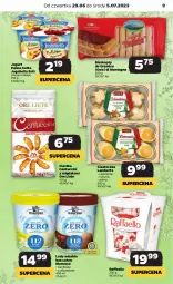 Gazetka promocyjna Netto - Artykuły spożywcze - Gazetka - ważna od 05.07 do 05.07.2023 - strona 9 - produkty: Ciastka, Panna cotta, Zott, Bell, Jogurt, Raffaello, Lody, Bella, Jogobella, Biszkopty, Fa