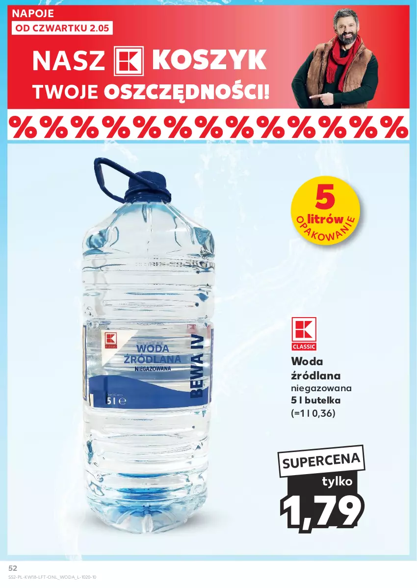 Gazetka promocyjna Kaufland - Gazetka tygodnia - ważna 02.05 do 08.05.2024 - strona 52 - produkty: Kosz, LANA, Napoje, Woda