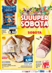 Gazetka promocyjna Kaufland - Gazetka tygodnia - Gazetka - ważna od 08.05 do 08.05.2024 - strona 12 - produkty: Kurczak, Polędwica, Morliny, Kiełbasa