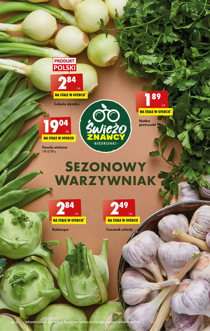 Gazetka promocyjna Biedronka - W tym tygodniu P - ważna 04.04 do 10.04.2022 - strona 20 - produkty: Czosnek, Fa, Fasola