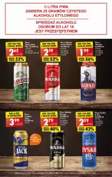 Gazetka promocyjna Biedronka - W tym tygodniu P - Gazetka - ważna od 10.04 do 10.04.2022 - strona 47 - produkty: Piwa, Piwo, Sok, Gra, Namysłów, Tyskie, Warka