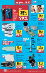 Gazetka promocyjna Aldi - Lato SUPER CEN - Gazetka - ważna od 31.08 do 31.08.2024 - strona 6 - produkty: Odkurzacz, Top, Por, Gra, Pokrowiec na deskę, Pendrive, Philips, Odkurzacze, Słuchawki, Pojemnik, Szynka, Słuchawki bezprzewodowe, Maszynka, Maszynka do golenia, Pokrowiec, Pokrywa, Akumulator