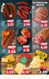 Gazetka promocyjna Kaufland - OFERTA TYGODNIA - Gazetka - ważna od 16.02 do 16.02.2022 - strona 15 - produkty: Piec, Polędwica, Cheddar, Kiełbasa wiejska, Ser, Salami, Bell, Morliny, Kabanos, Gouda, Kiełbasa, Olewnik