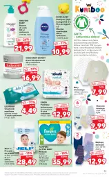 Gazetka promocyjna Kaufland - OFERTA TYGODNIA - Gazetka - ważna od 16.02 do 16.02.2022 - strona 35 - produkty: Płyn do kąpieli, Top, Pampers, Body, Pieluchy, Balsam do ciała, Proszek do prania, Karp, Rajstopy, Mleczko, Chusteczki, Szampon, Dzieci, Nivea Baby, Kindii, Nivea, Podkład