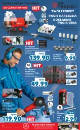 Gazetka promocyjna Kaufland - OFERTA TYGODNIA - Gazetka - ważna od 16.02 do 16.02.2022 - strona 46 - produkty: Piec, Noż, Szlifierka kątowa, Szlifierka, Zestaw kluczy