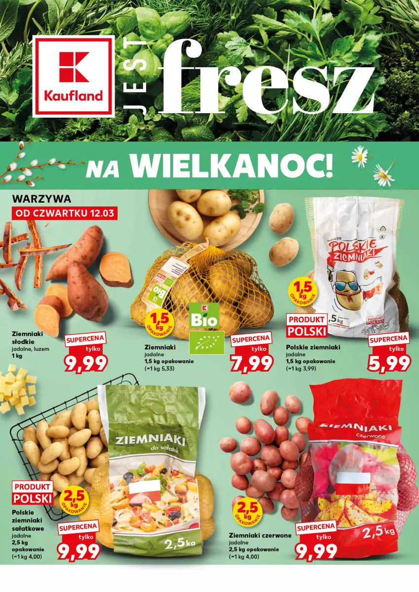 Gazetka promocyjna Kaufland - Mocny Start - ważna 16.03 do 18.03.2026 - strona 10 - produkty: Sałat, Warzywa, Ziemniaki