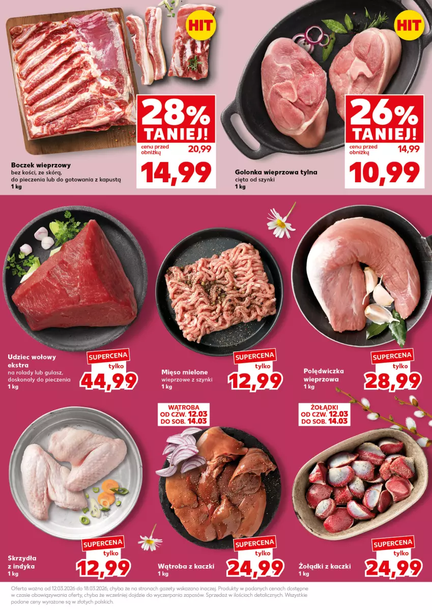 Gazetka promocyjna Kaufland - Mocny Start - ważna 16.03 do 18.03.2026 - strona 15 - produkty: Boczek, Boczek wieprzowy, Golonka wieprzowa, Kapustą, Piec