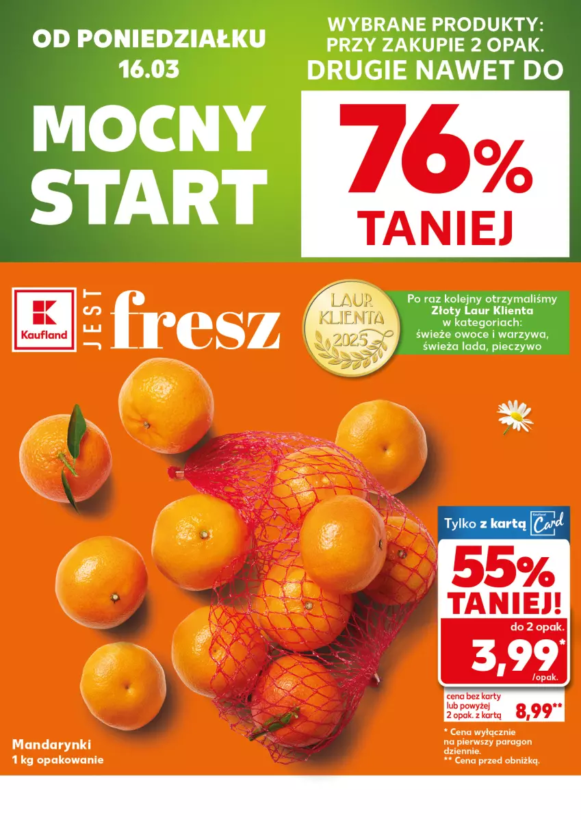Gazetka promocyjna Kaufland - Mocny Start - ważna 16.03 do 18.03.2026 - strona 2 - produkty: Olej, Owoce, Piec, Pieczywo, Warzywa