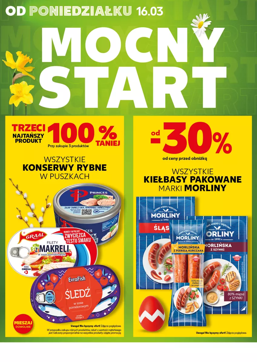 Gazetka promocyjna Kaufland - Mocny Start - ważna 16.03 do 18.03.2026 - strona 4 - produkty: Kurczak, Morliny, Por, Ser, Waga