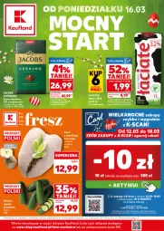 Gazetka promocyjna Kaufland - Mocny Start - Gazetka - ważna od 18.03 do 18.03.2026 - strona 1 - produkty: Kurczak, Kawa mielona, Kawa, Jacobs, Mleko, Fa