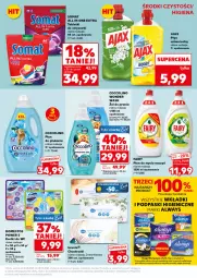 Gazetka promocyjna Kaufland - Mocny Start - Gazetka - ważna od 18.03 do 18.03.2026 - strona 25 - produkty: Domestos, Sos, Por, Coccolino, Do mycia naczyń, Ajax, Tablet, Płyn do mycia naczyń, Płyn do płukania, Somat, Chusteczki, Always, Podpaski, Fairy, Płyn do mycia, Zmywarki, Wkładki, Waga, Tabletki do zmywarki, Fa