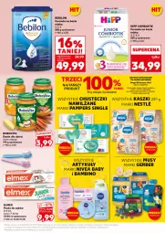 Gazetka promocyjna Kaufland - Mocny Start - Gazetka - ważna od 18.03 do 18.03.2026 - strona 27 - produkty: HiPP, Ryż, Por, Mus, AEG, Gerber, Pampers, BoboVita, Pasta do zębów, Chusteczki, Danie dla dzieci, Dzieci, Nivea Baby, Elmex, Waga, Nivea, Chusteczki nawilzane, BEBILON