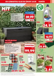 Gazetka promocyjna Kaufland - Mocny Start - Gazetka - ważna od 18.03 do 18.03.2026 - strona 29 - produkty: Krzesło ogrodowe, Sok, Por, Rzeżucha, Sekator, Krzesło, Grill, Poduszka, Nawóz