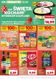 Gazetka promocyjna Kaufland - Mocny Start - Gazetka - ważna od 18.03 do 18.03.2026 - strona 8 - produkty: Top, Sos, Ser, Koc, Kisiel, Bulion, Lion, Galaretki, Popcorn, Danio, Waga, Gala, Knorr