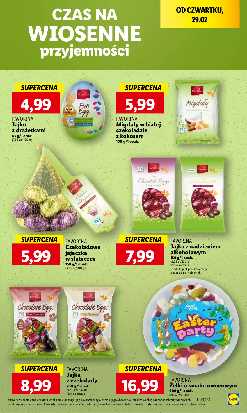 Gazetka promocyjna Lidl - GAZETKA - ważna 29.02 do 02.03.2024 - strona 33 - produkty: Fa, Kokos, Migdały